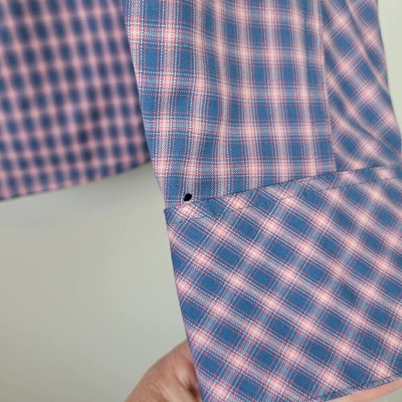 ICEBREAKER terra plaid long sleeve shirt merino wool S - Picture 9 of 15